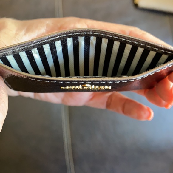 Kate Spade Metallic Small Slim Card Holder - Picture 3 of 3